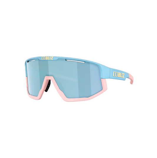 Lunettes BLIZ FUSION SMALL Pastel Bleu Matt Écran Bleu glacier fumé