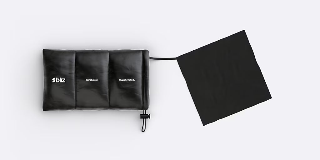 Lunettes BLIZ P001 Blanc Matt Écran Smoke