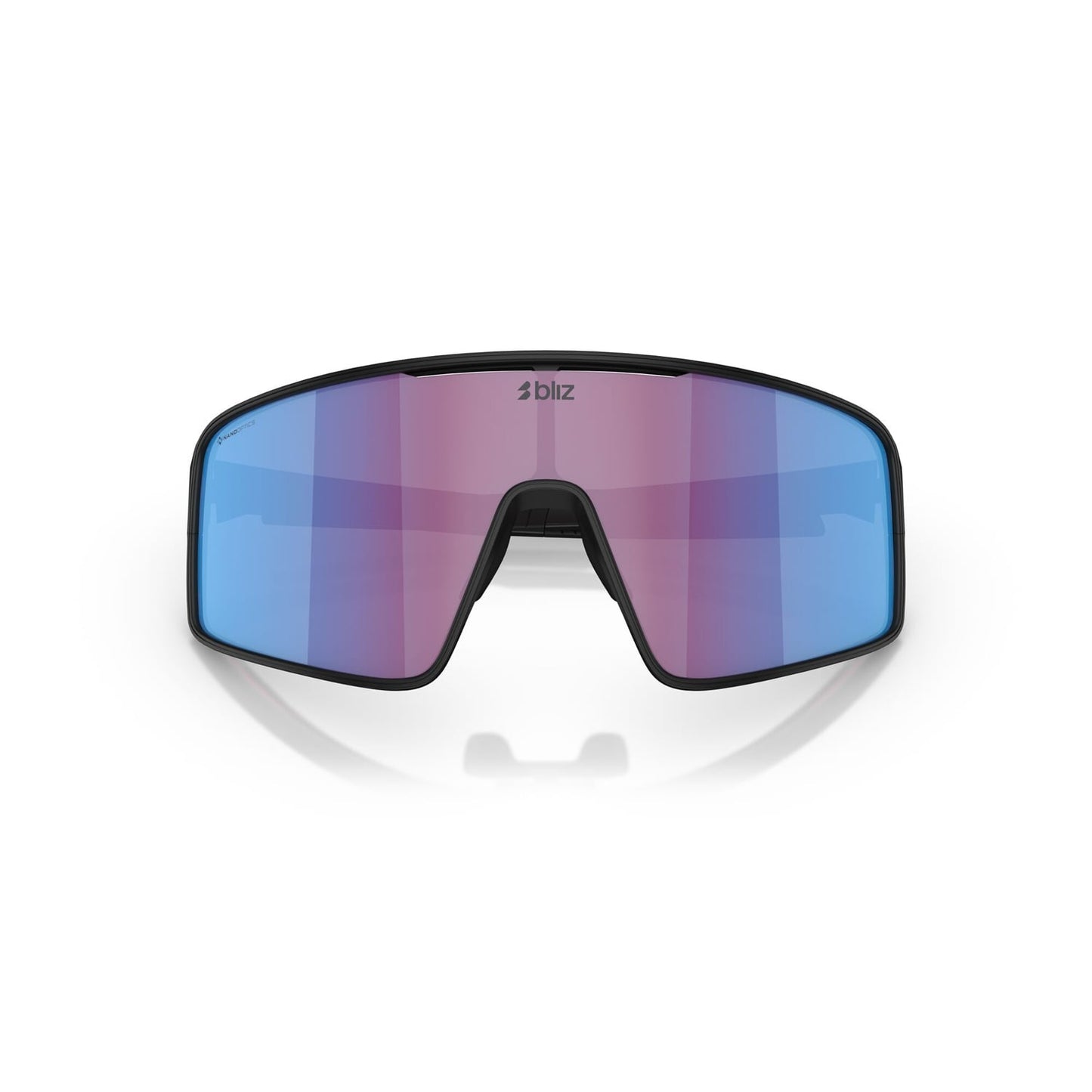 BLIZ P001 Zwart Mat Roze Violet Blauw Spiegelbril