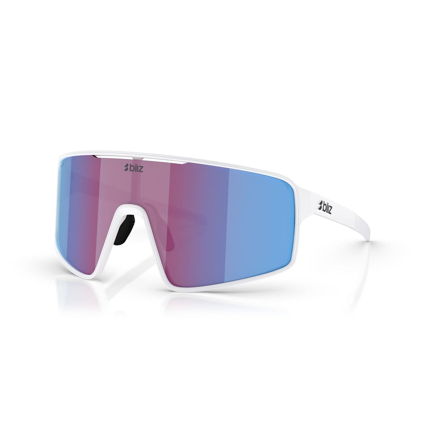 Lunettes BLIZ P001 S  Blanc Ecran Rose Violet Bleu Iridium