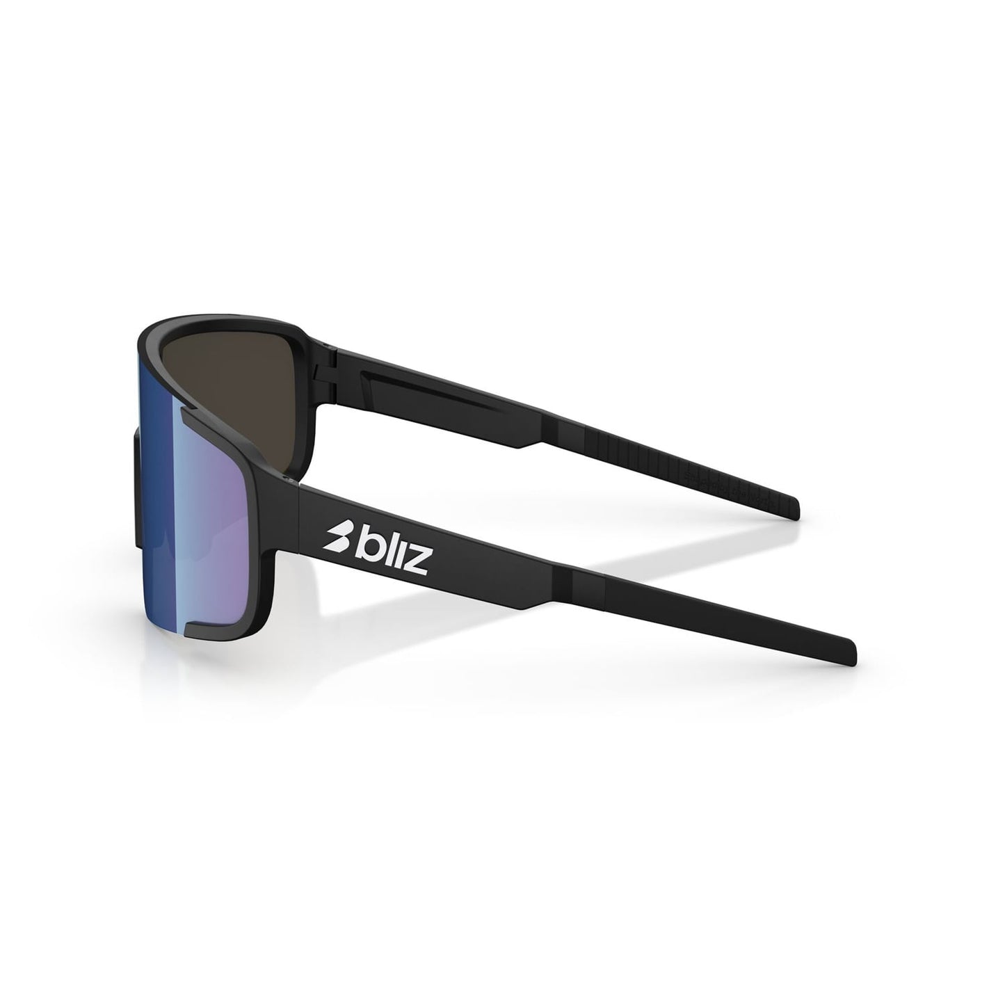 Lunettes BLIZ P003 Noir Matt Verre Blue Mirror