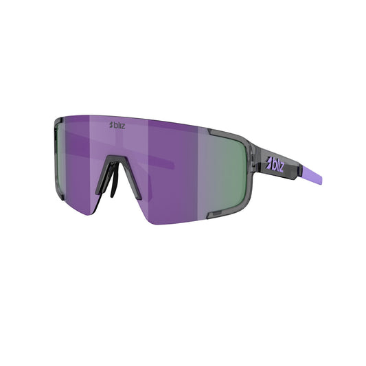 Lunettes BLIZ P003 SMALL Crystal Noir Verre Purple Multii