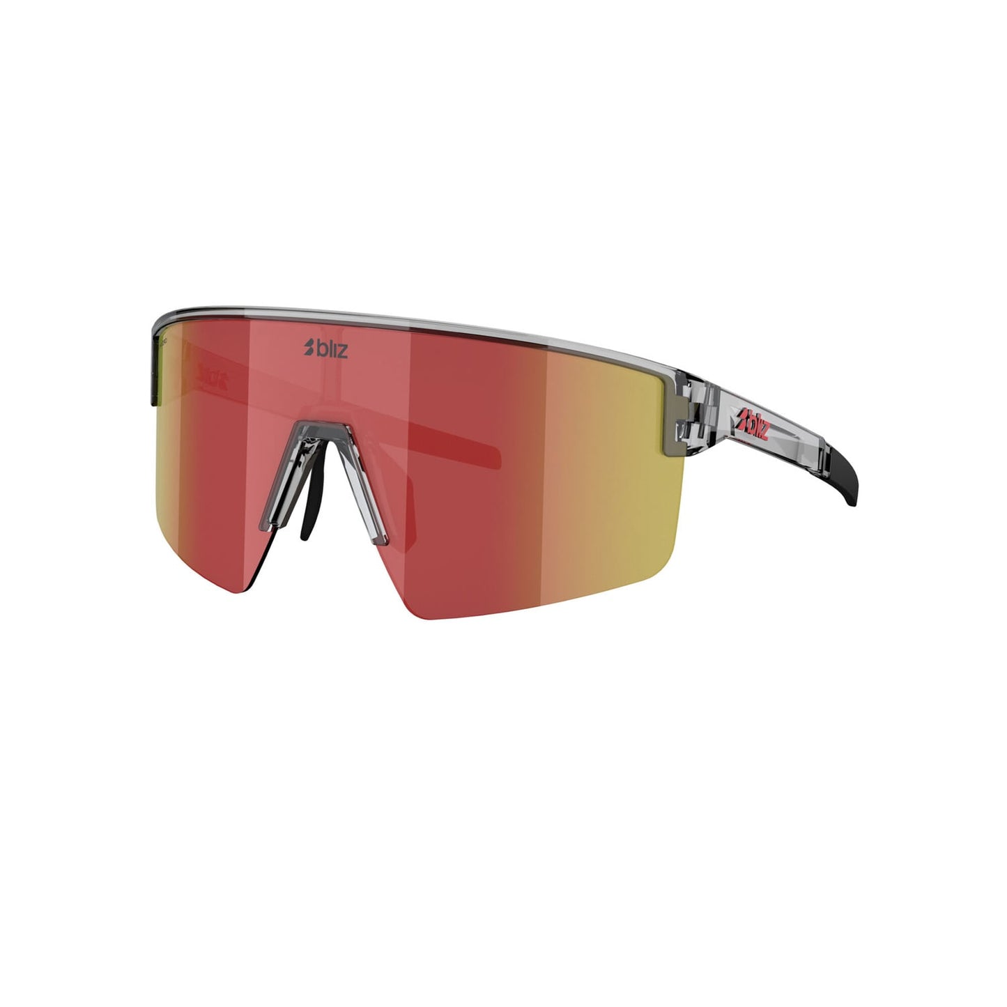 Lunettes BLIZ P004 Transparent Gris Verre Red Multi