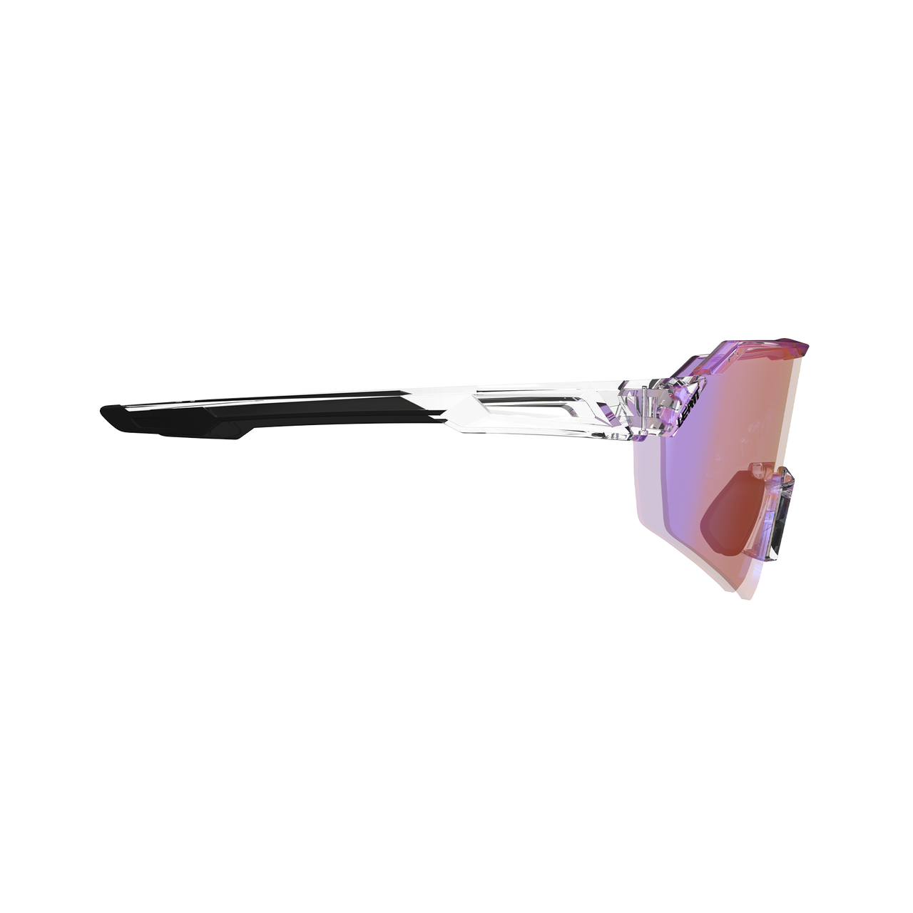 Lunettes LEATT RIDEVIZ LITE LARGE Transparent Verre Iriz Crystal Fuschia