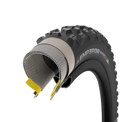 Pneu PIRELLI SCORPION EMPEROR 29x2.40 Soft HardWall Tubeless Ready Souple Noir/Jaune Team Edition