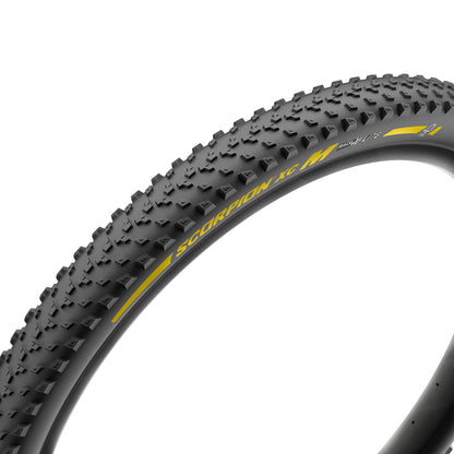 PIRELLI SCORPION RACE XC M Lite 29x2.40 Tubeless Ready Soepel Zwart/Geel Team Edition Band