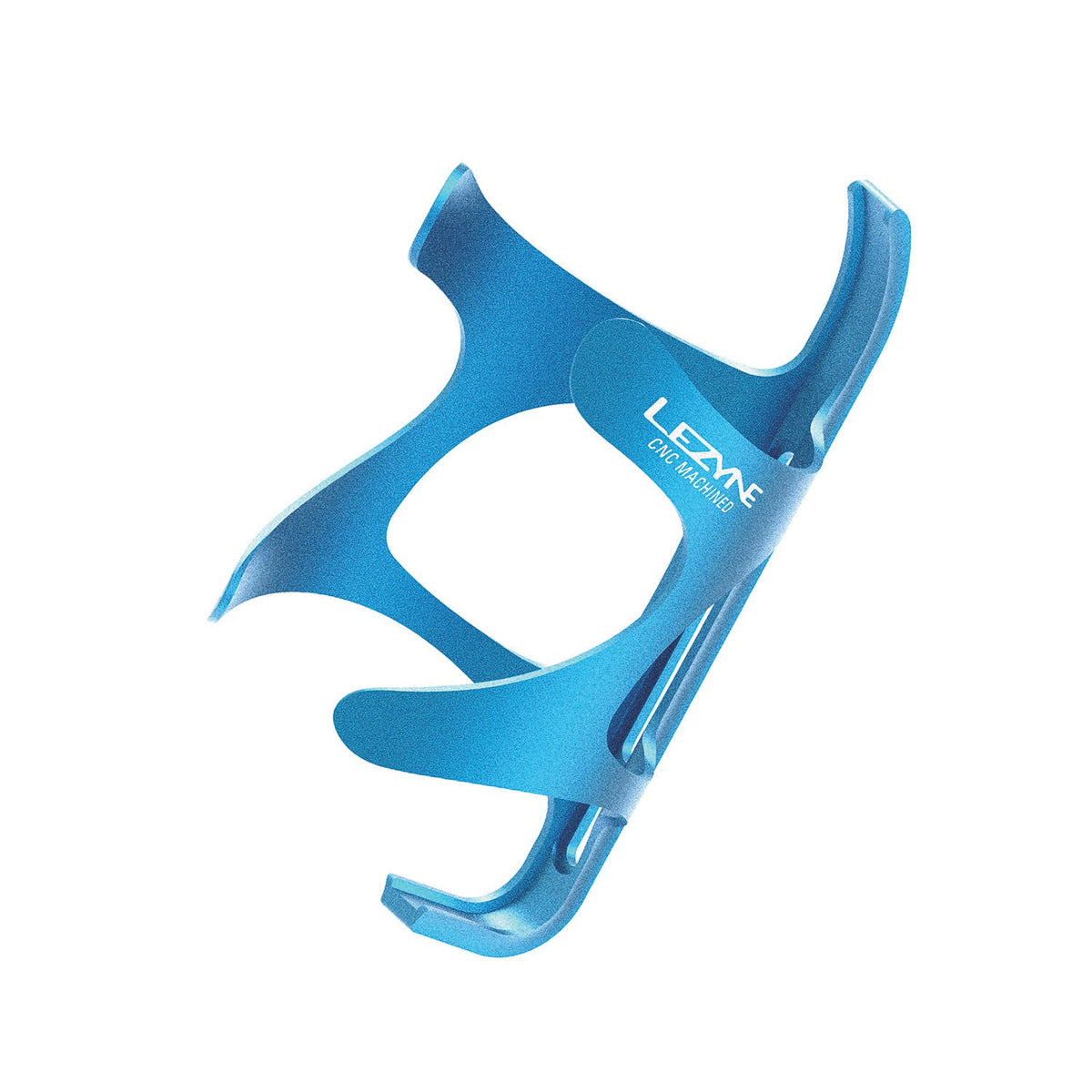 LEZYNE CNC aluminium bidonhouder blauw