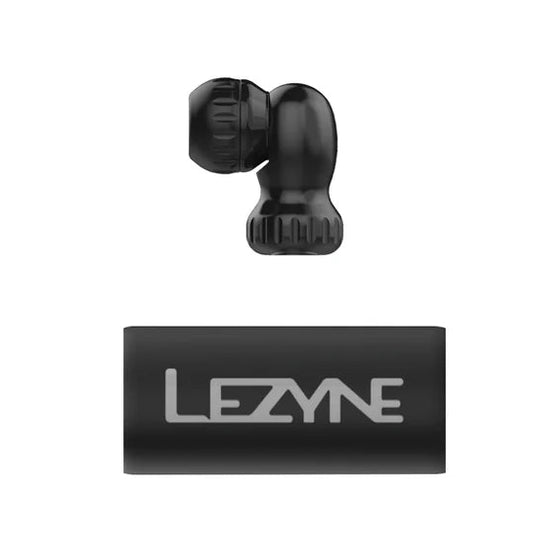 CO₂-pompkop LEZYNE TWIN SPEED DRIVE zwart