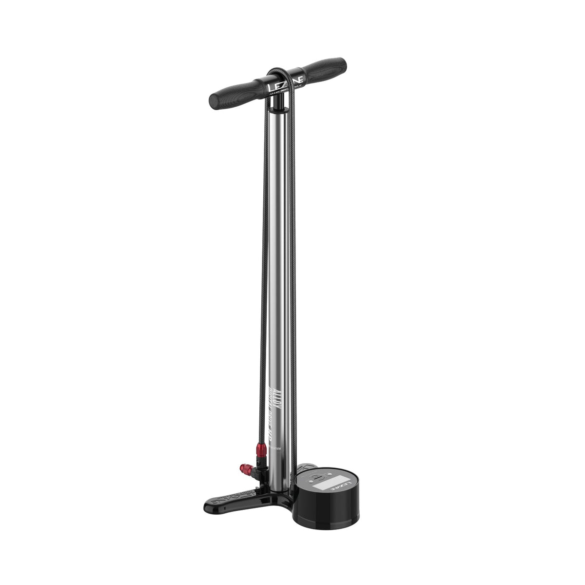 LEZYNE DIGITAL DRIVE 3.5 ALLOY vloerpomp zilver