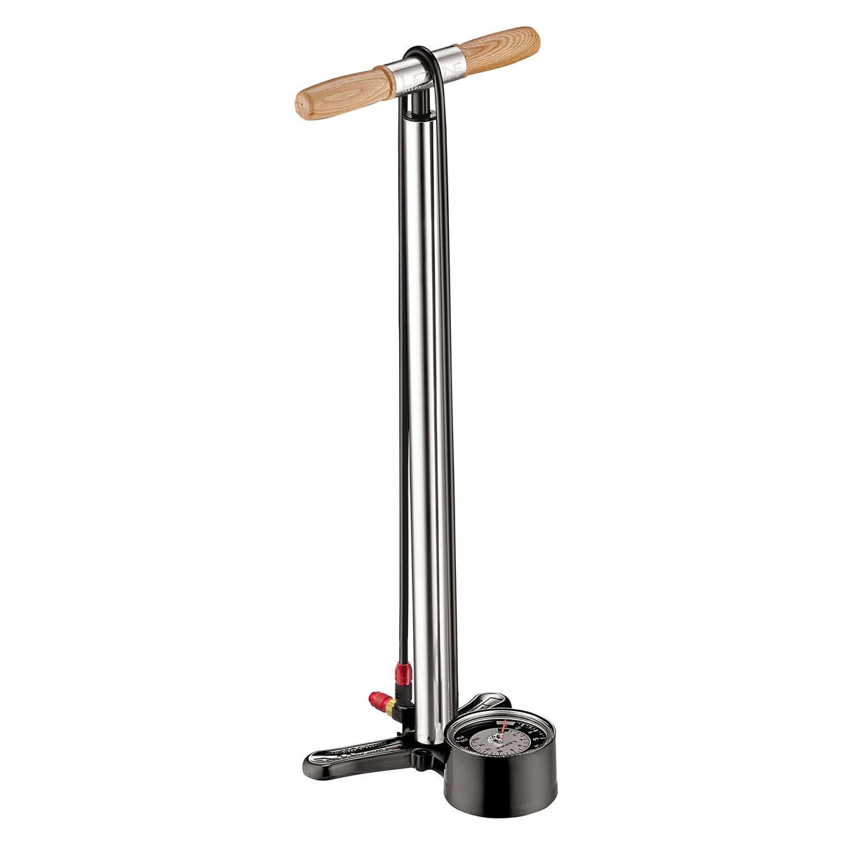 LEZYNE ALLOY FLOOR DRIVE vloerpomp zilver