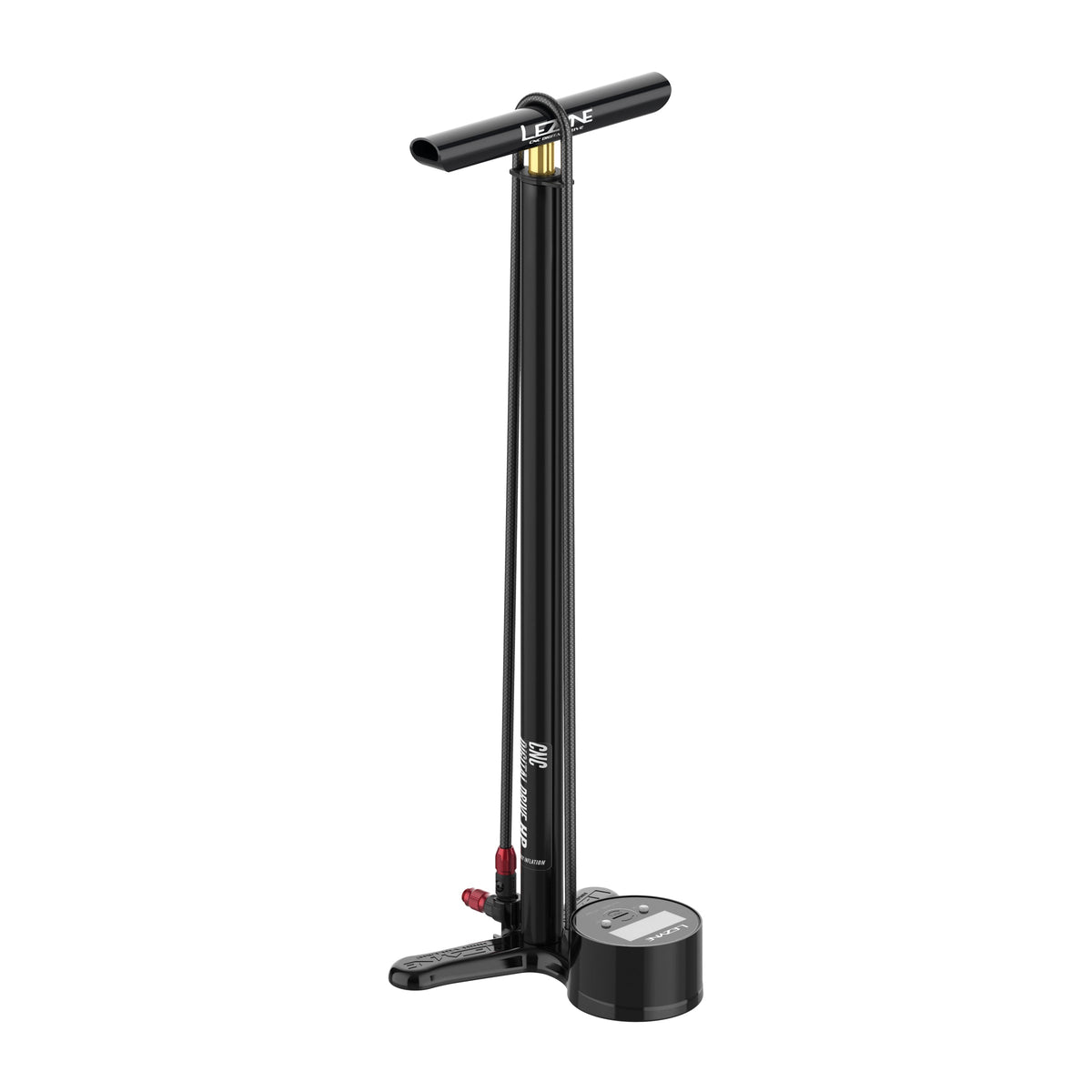 Pompe à Pied LEZYNE DIGITAL DRIVE 3.5 CNC Noir