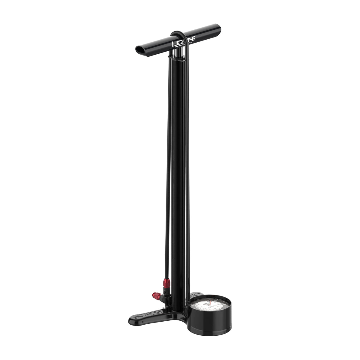 Pompe à Pied LEZYNE CNC FLOOR DRIVE ABS-1 Pro Noir Satiné