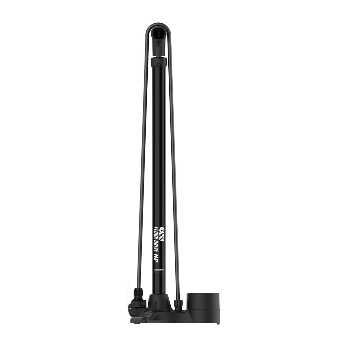 LEZYNE MACRO FLOOR DRIVE DV vloerpomp zwart