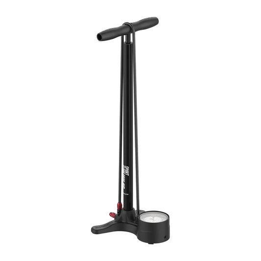 LEZYNE SPORT FLOOR DRIVE voetpomp zwart