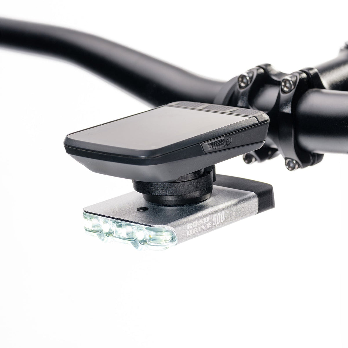 Lezyne Road Drive 500 zilver, aanzicht 1