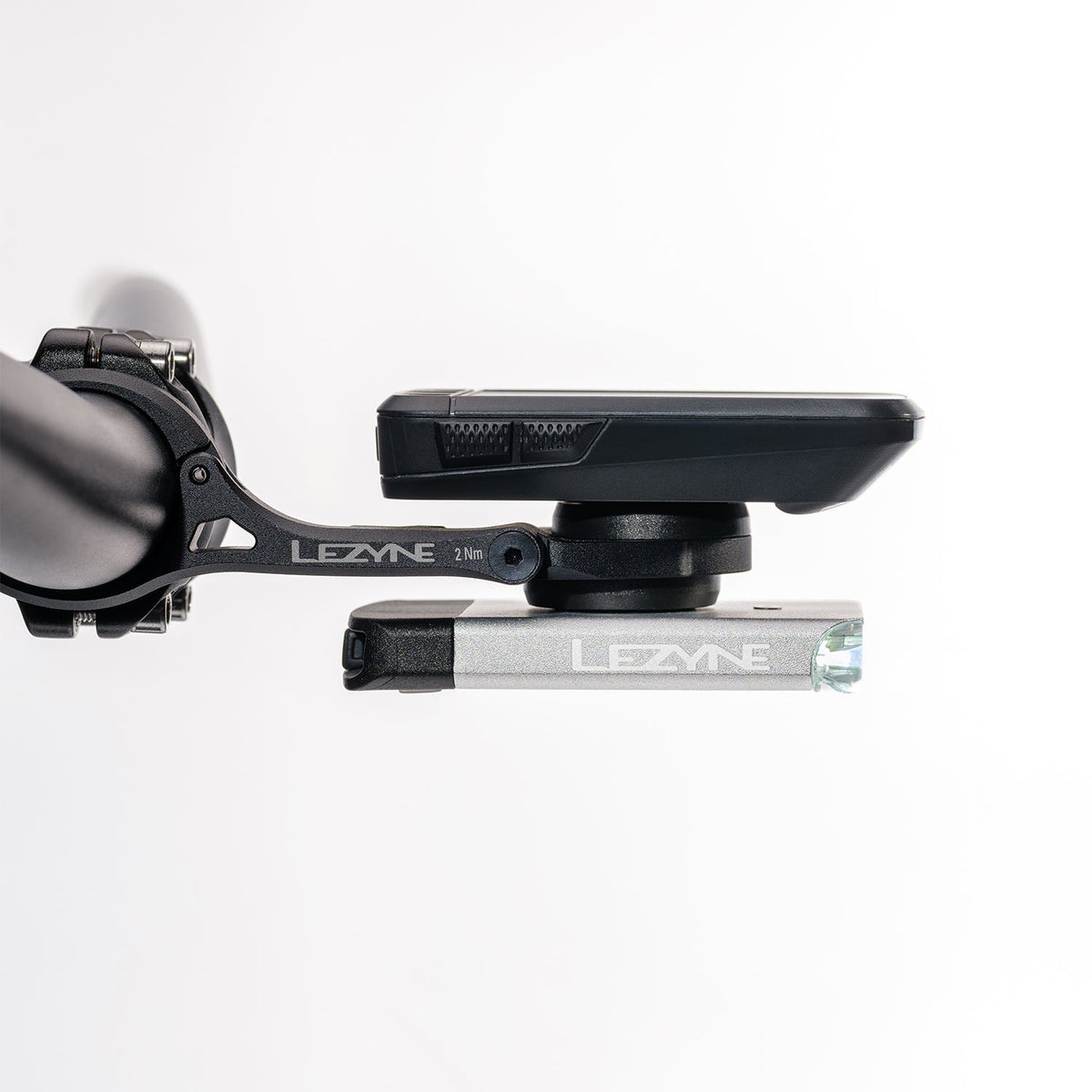 Lezyne Road Drive 500 zilver, aanzicht 2
