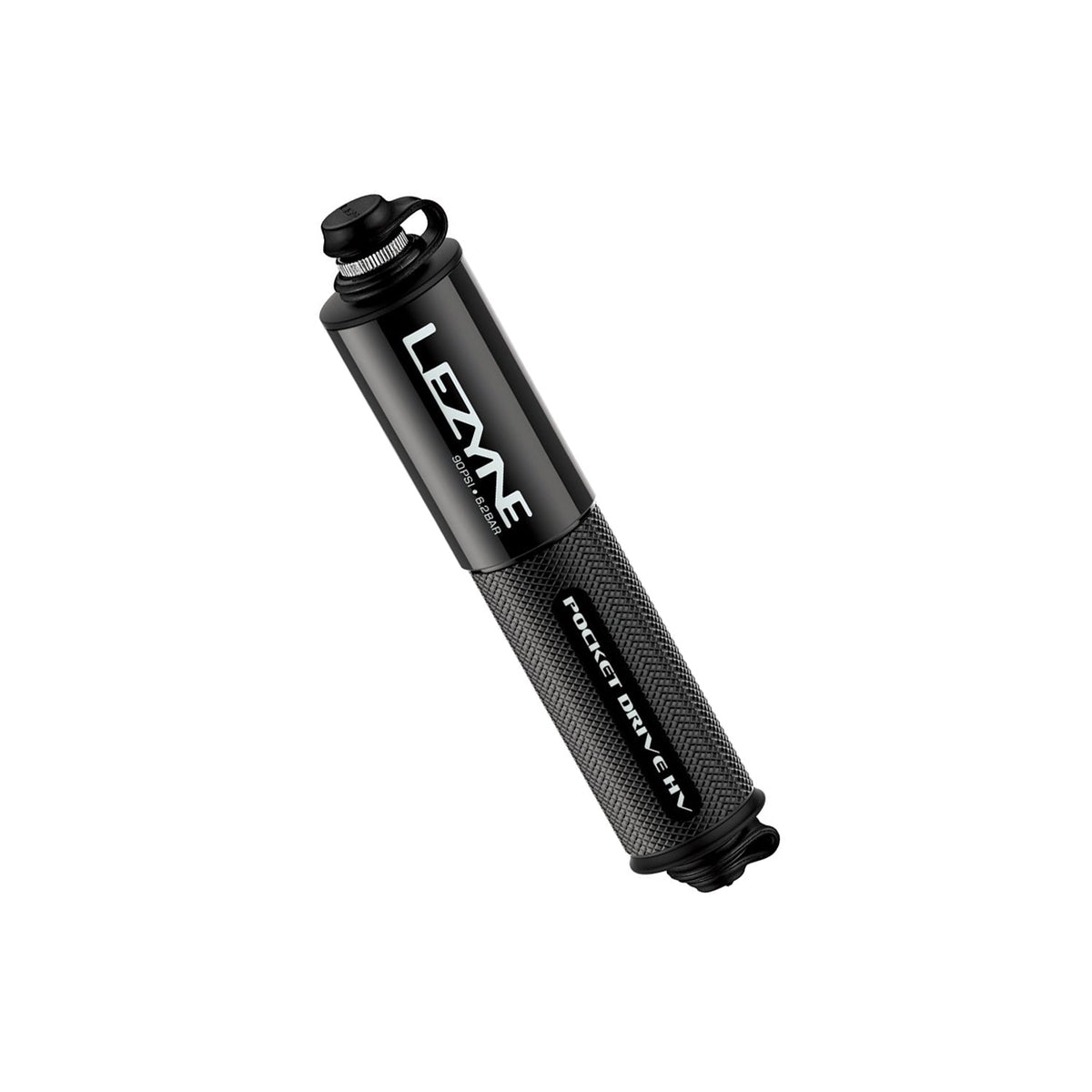 Handpomp LEZYNE POCKET DRIVE HV LOADED zwart