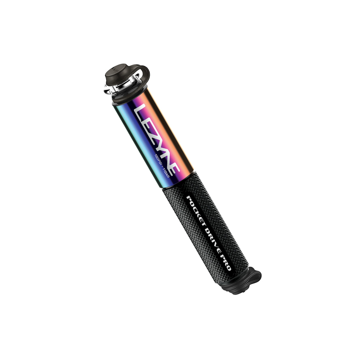 Pompe à Main LEZYNE MINI POCKET DRIVE PRO Noir Métal
