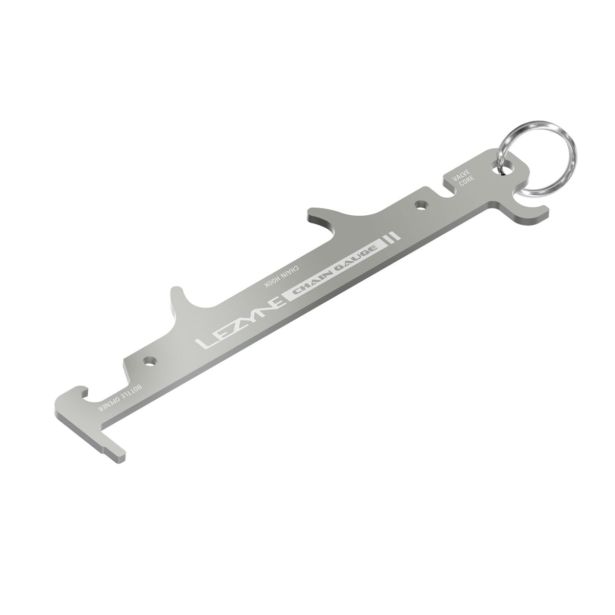 Kettingslijtagemeter LEZYNE zilver