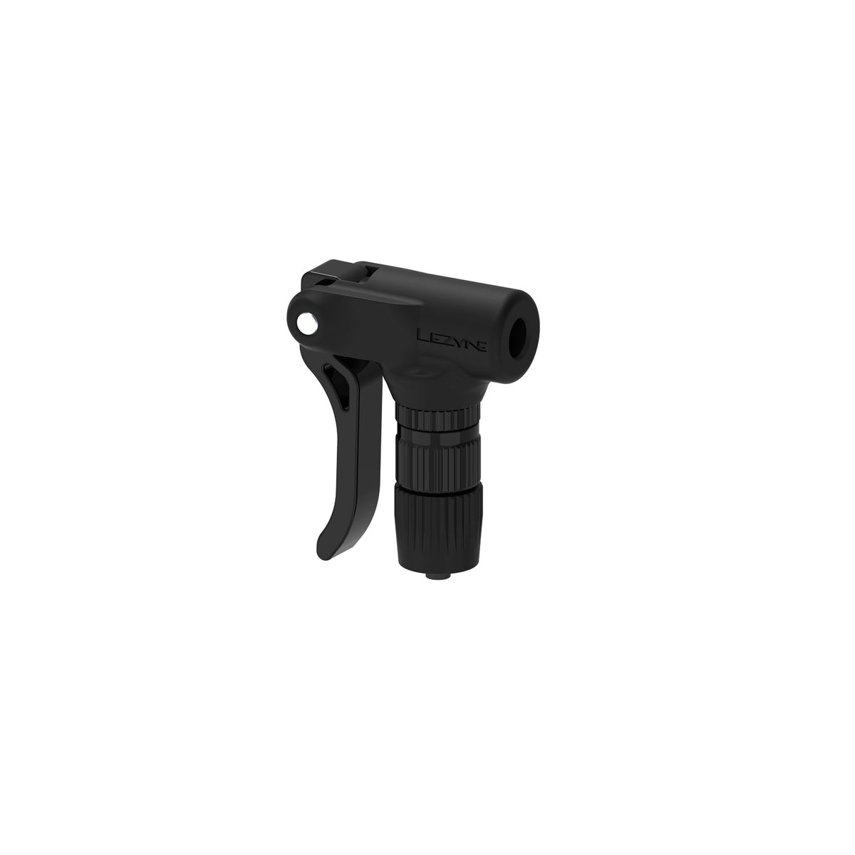 Zwarte LEZYNE MULTI CHUCK-multiventielpompkop