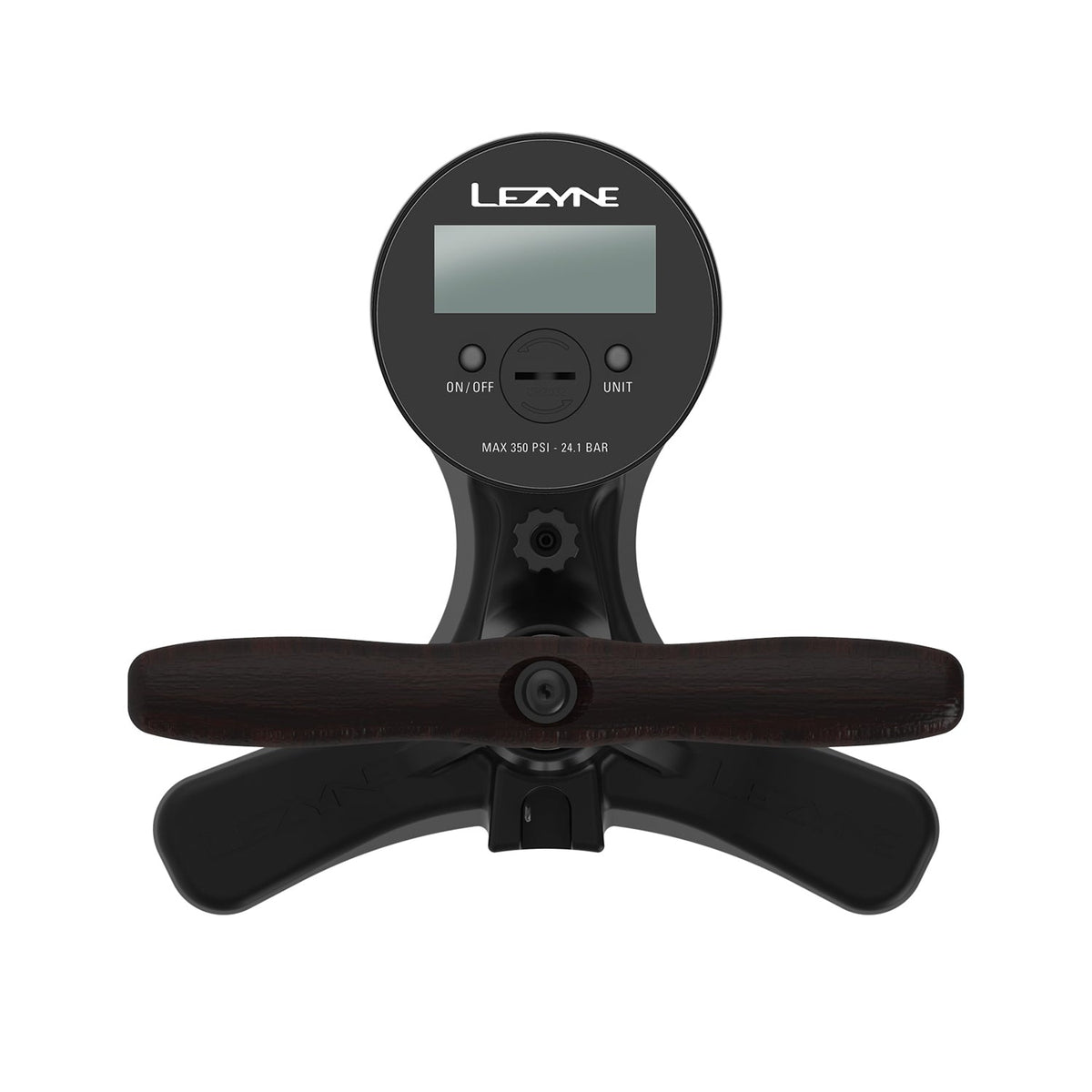 LEZYNE digitale drukmeter 350 PSI 3,5" zwart