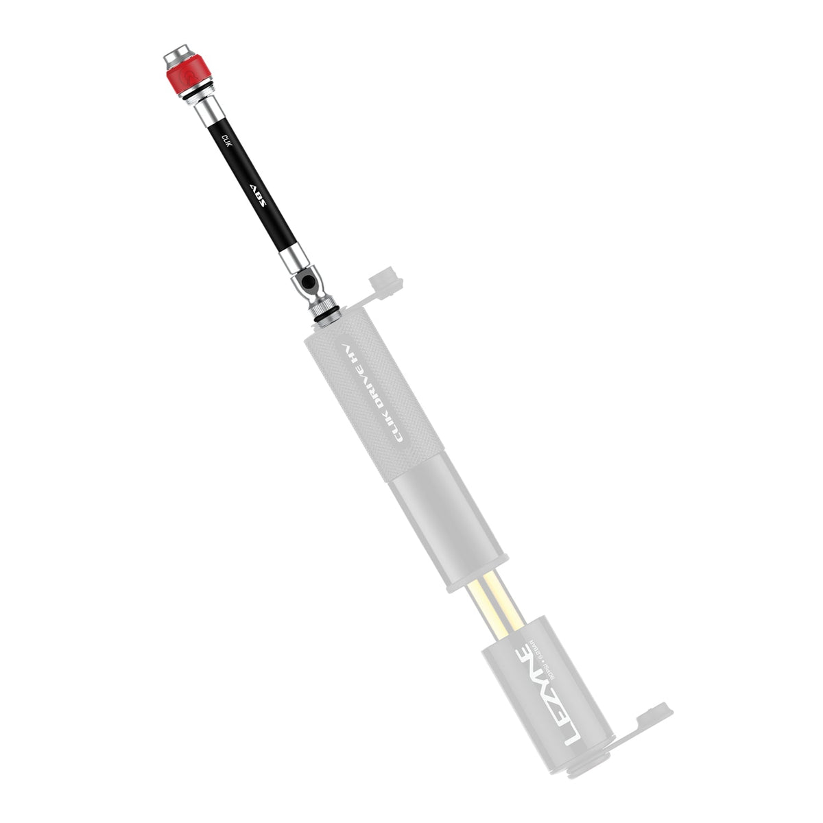 Durite LEZYNE ABS pour Valve CLIK Noir