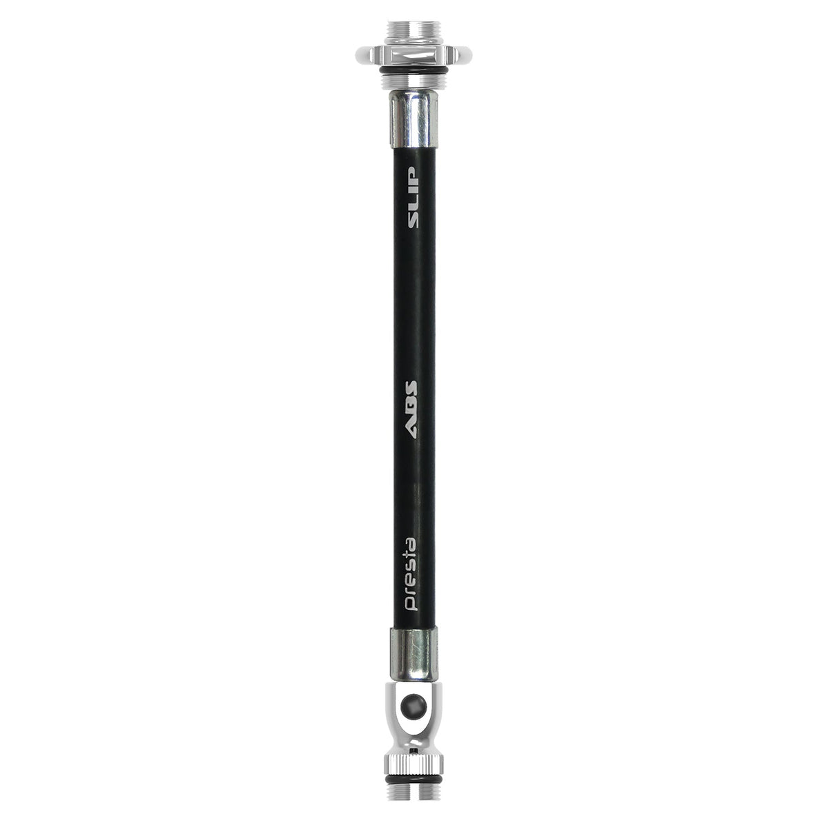 Zwarte/zilveren vervangslang voor LEZYNE ABS Flex Presta Road Drive