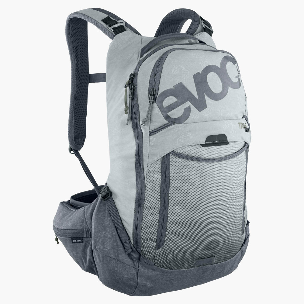 Rugzak met rugsteun EVOC TRAIL PRO 16L Grijs