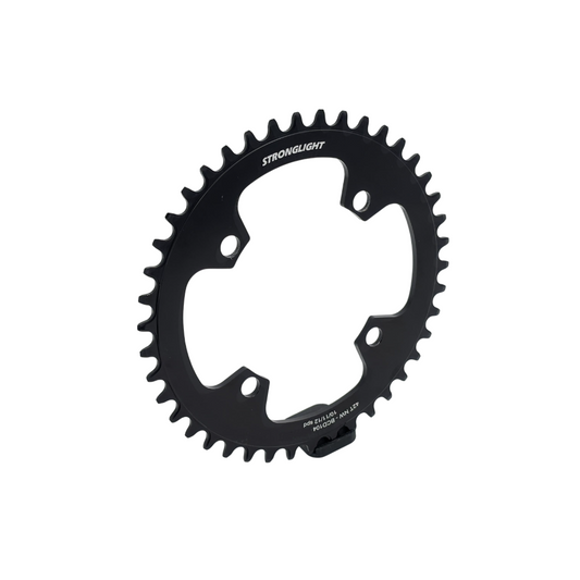 Plateau Mono 11/12V STRONGLIGHT 4 Trous 104mm Acier