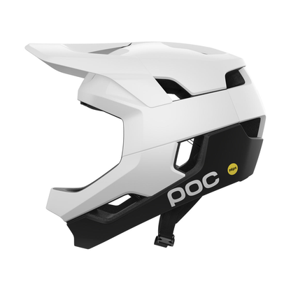 POC OTOCON RACE MIPS MTB-helm Wit/Zwart Mat