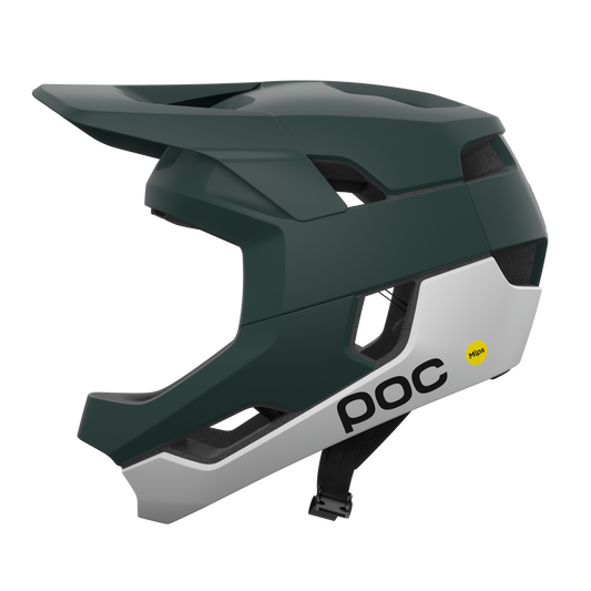 Casque VTT POC OTOCON RACE MIPS Kaki/Blanc