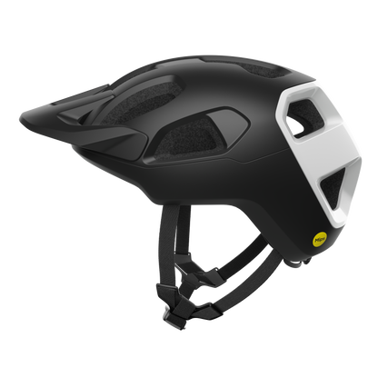 MTB-helm POC CULARIS Zwart Mat/Wit