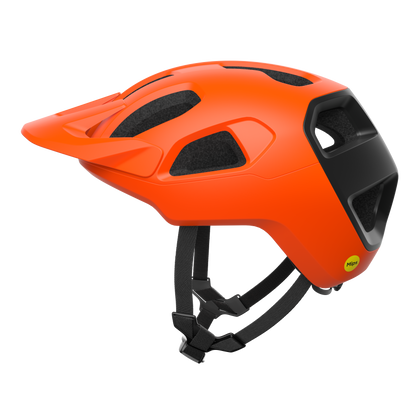 MTB-helm POC CULARIS Oranje/Zwart Mat