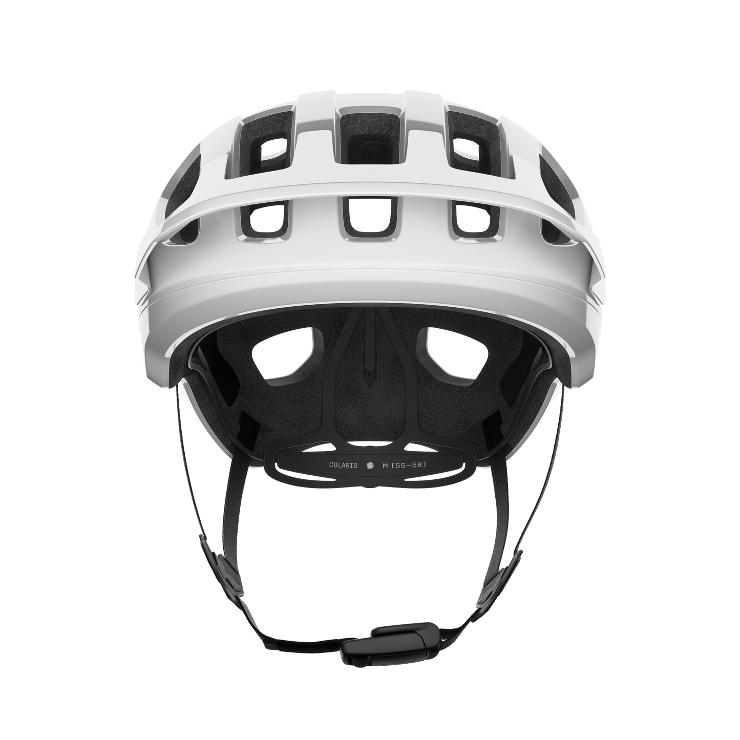 POC CULARIS MTB Helm Wit/Zwart Mat Logo