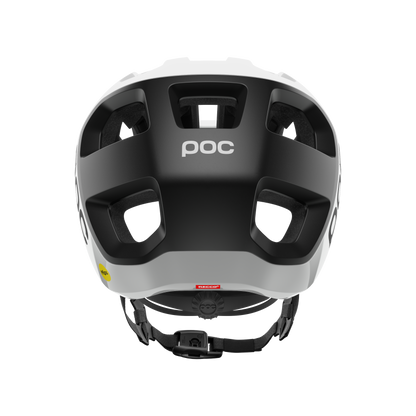 POC CULARIS MTB-helm Wit/Zwart Mat Logo