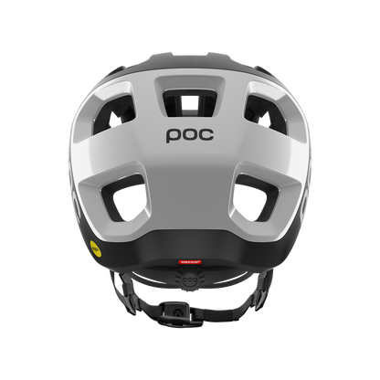 POC CULARIS MTB-helm Zwart/Wit Mat Logo