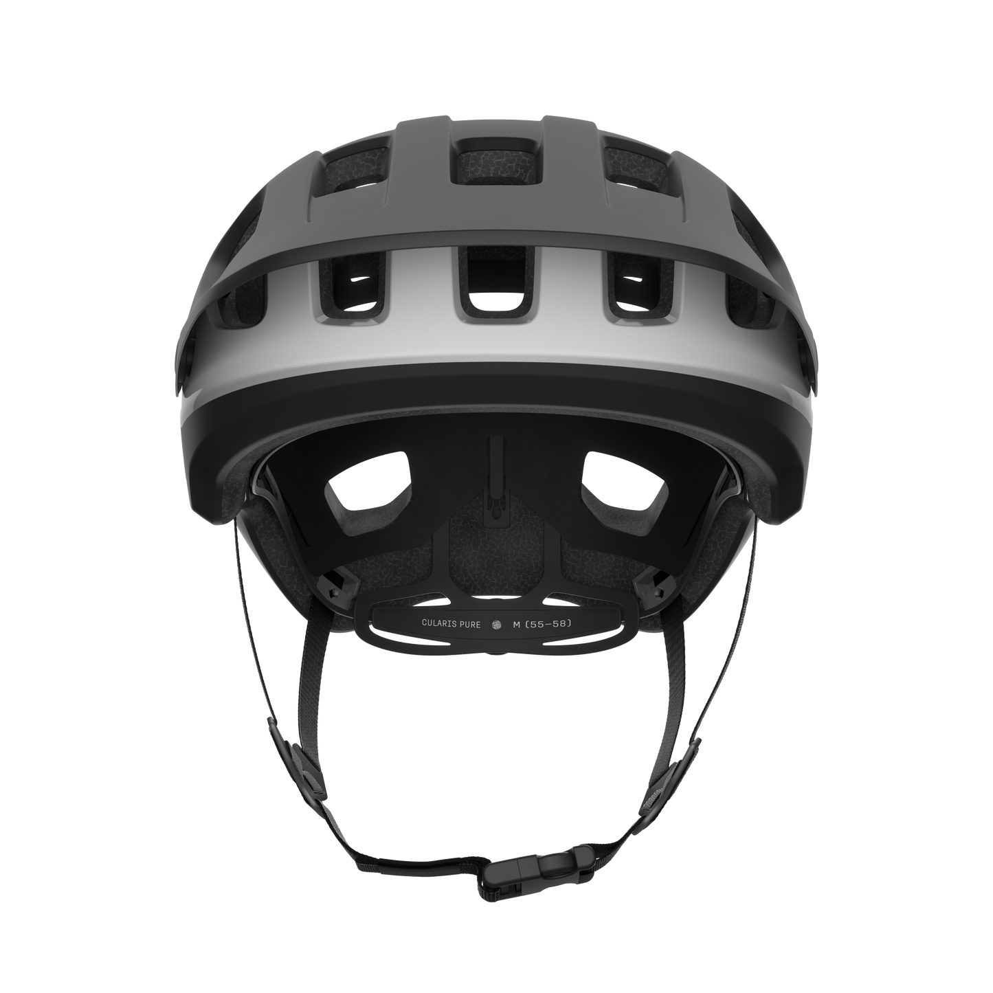 POC CULARIS PURE MTB Helm Zwart/Wit Mat