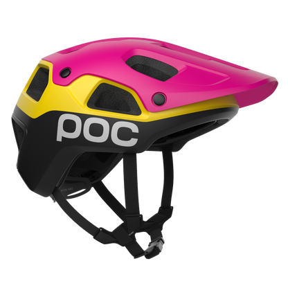 POC CULARIS PURE MTB-helm Roze/Geel/Zwart