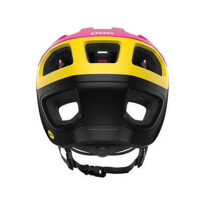 POC CULARIS PURE MTB-helm Roze/Geel/Zwart