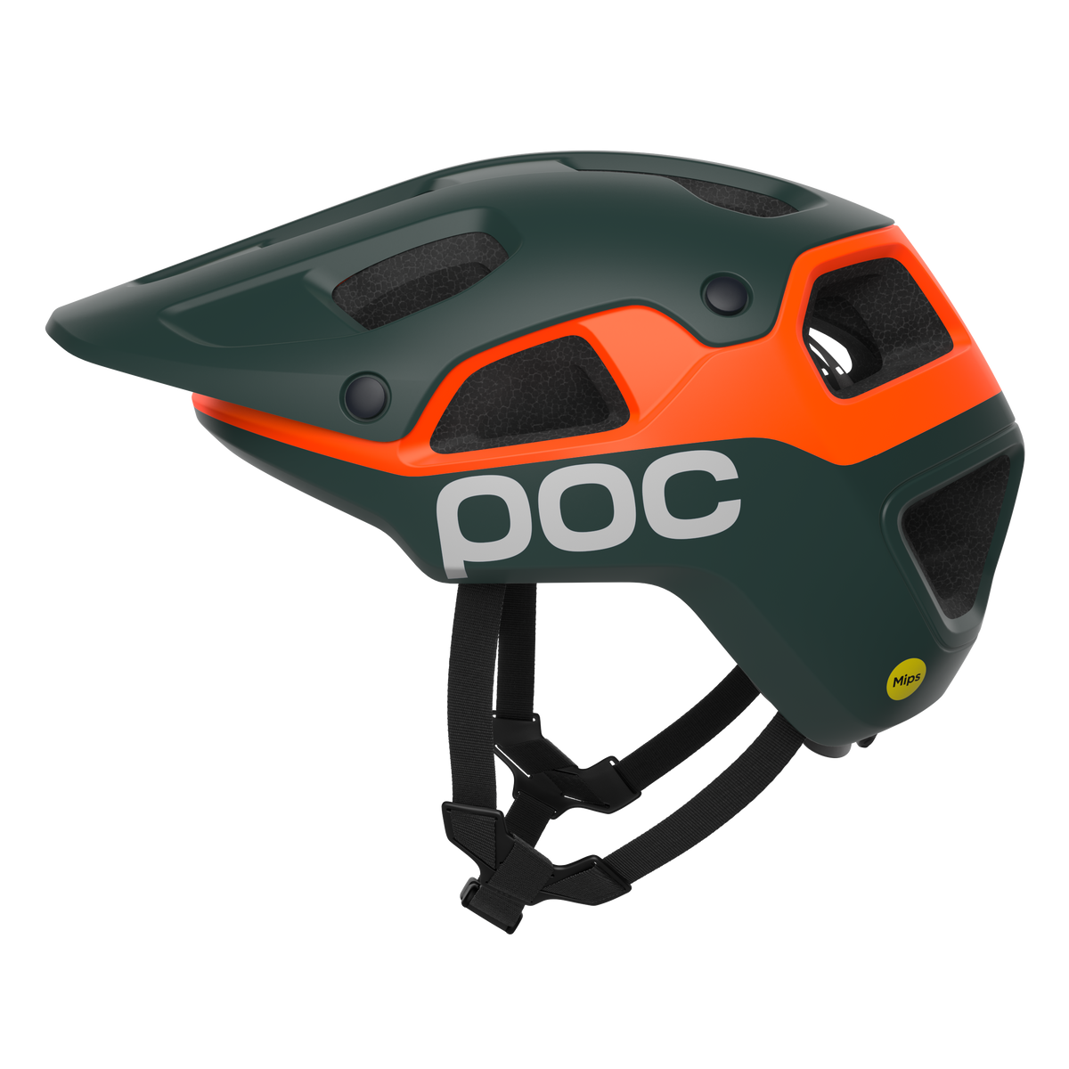 Casque VTT POC CULARIS PURE Vert Matt/Orange Matt