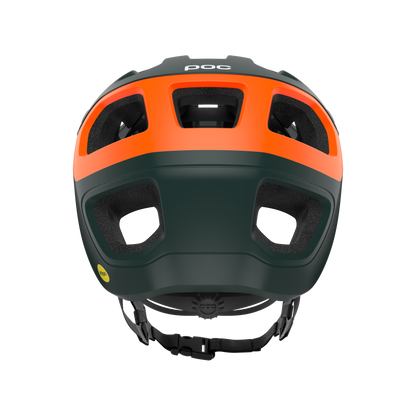 MTB-helm POC CULARIS PURE Groen Mat/Oranje Mat