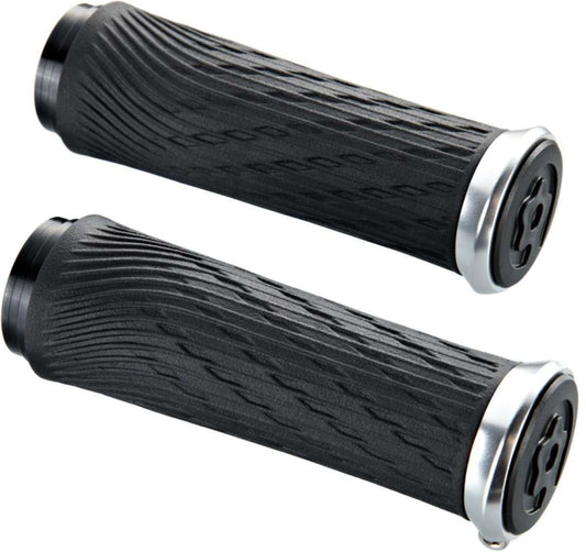 Grips SRAM pour Poignées Grip Shift Noir/Argent (122mm)