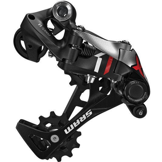 SRAM X01 11-speed achterderailleur Type 2.1 zwart/rood