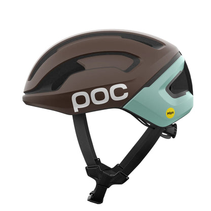 Weghelm POC OMNE AIR MIPS Logo Brons/Blauw