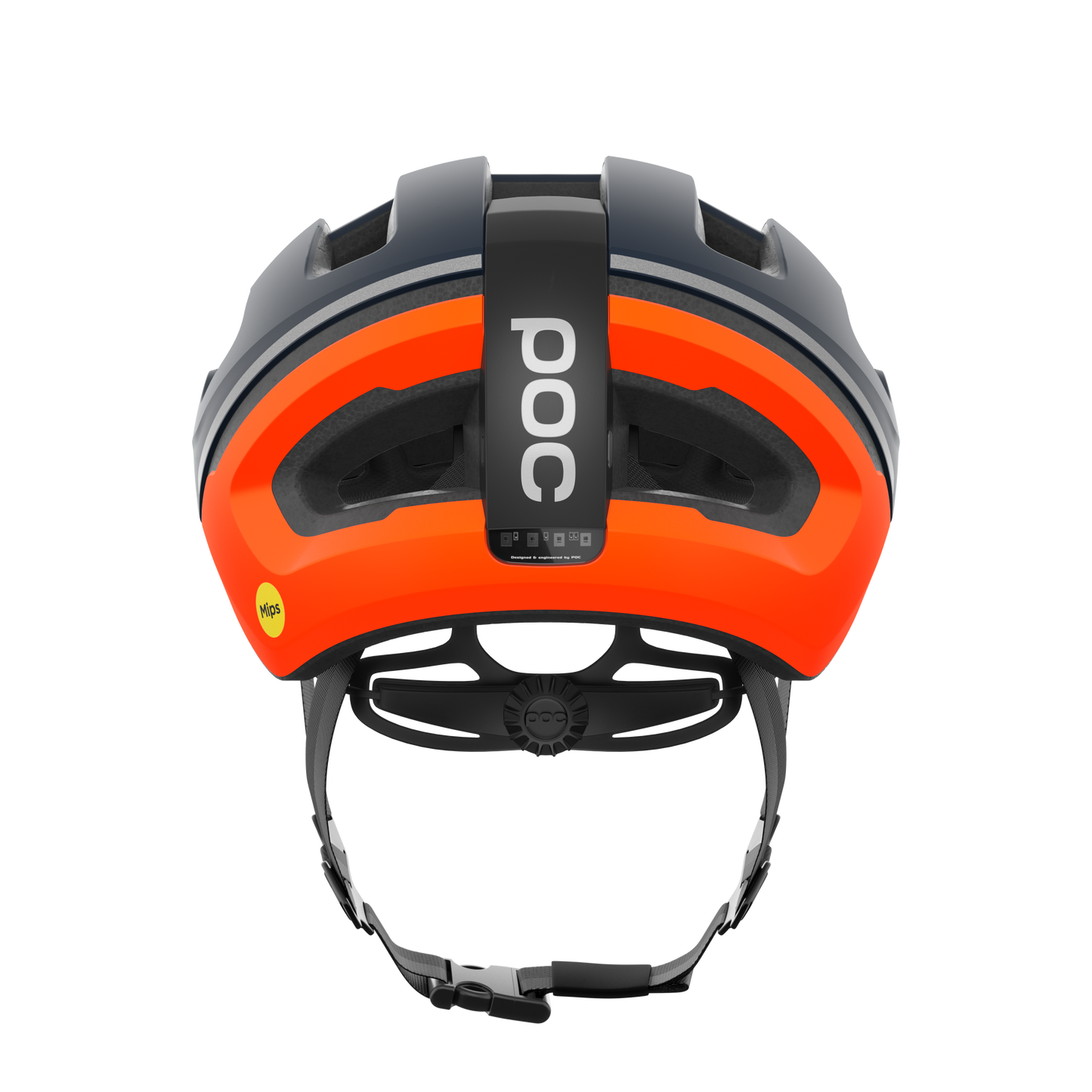 Casque Route POC OMNE BEACON MIPS Bleu/Orange Matt