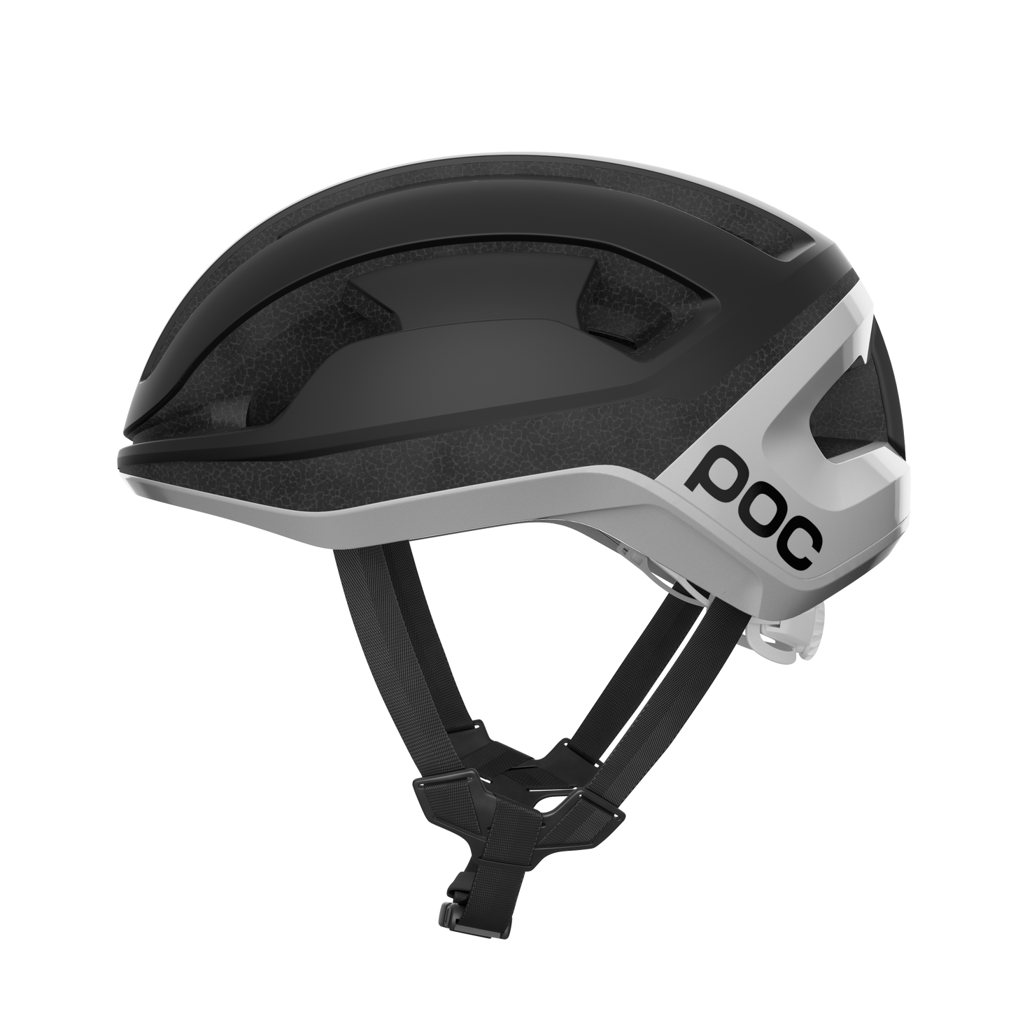 Casque Route POC OMNE LITE Noir Matt/Blanc