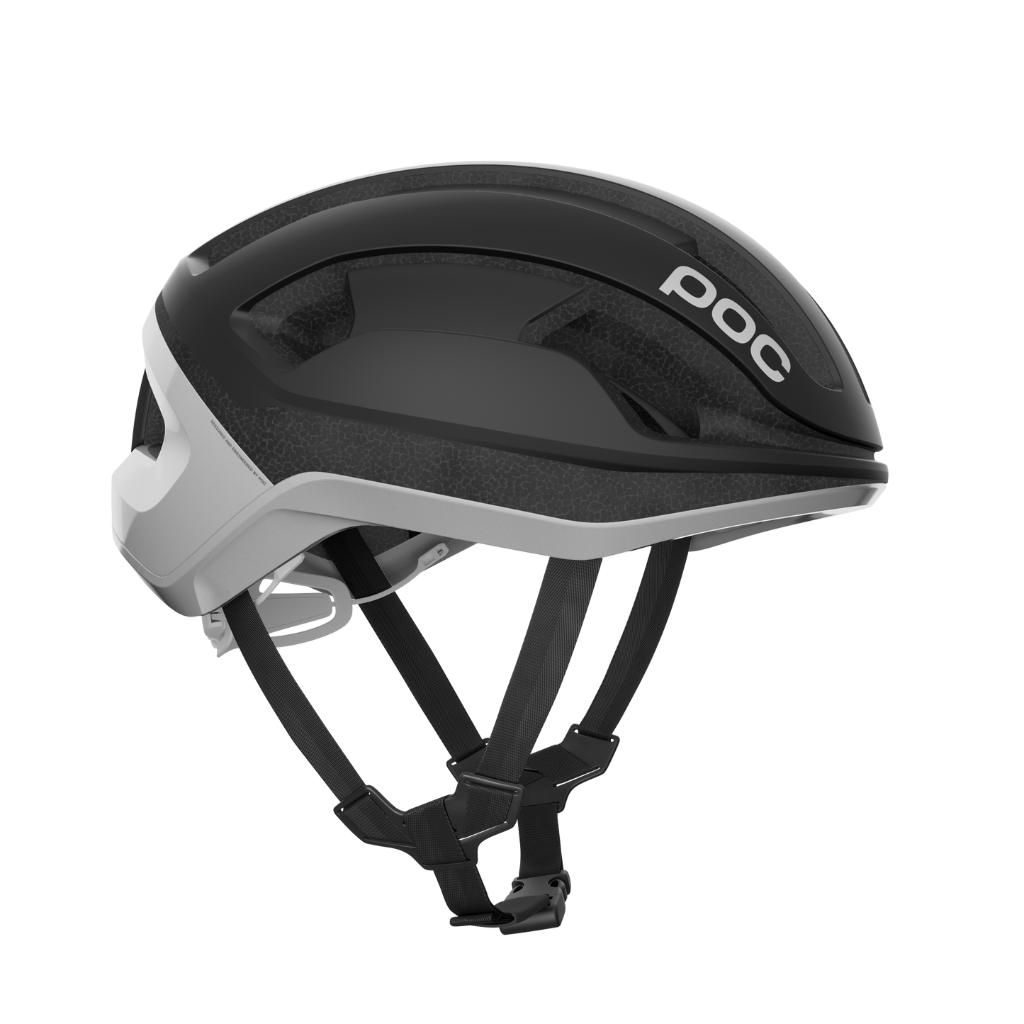 Casque Route POC OMNE LITE Noir Matt/Blanc