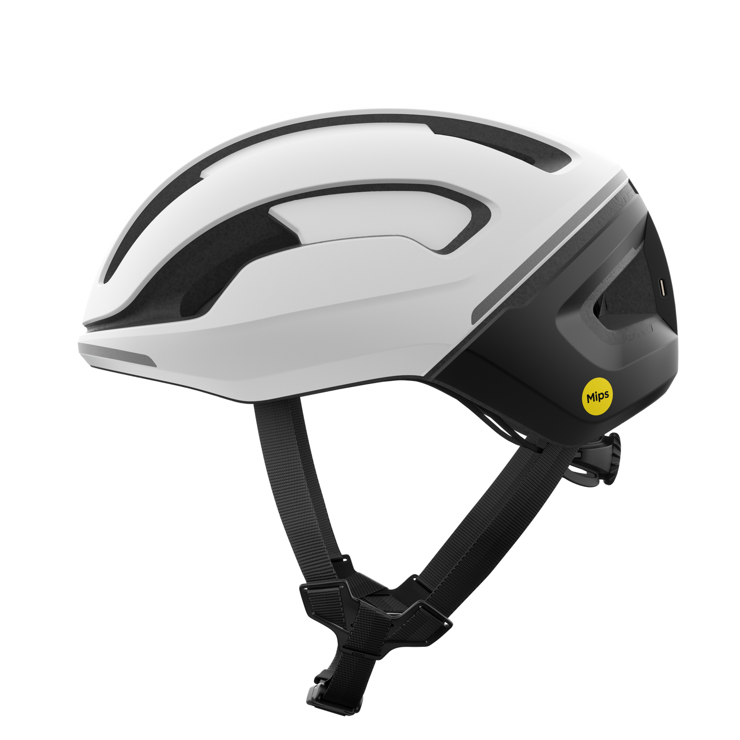 POC OMNE BEACON MIPS racefietshelm, wit/matzwart