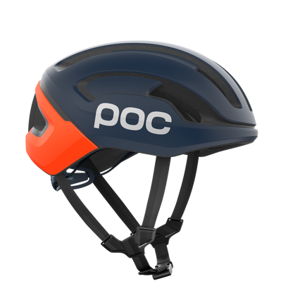 Weghelm POC OMNE AIR MIPS Marine/Oranje Mat