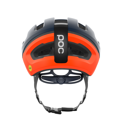 Weghelm POC OMNE AIR MIPS Marine/Oranje Mat